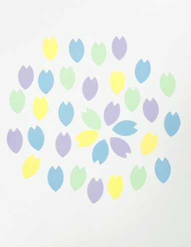 Kuretake carta Punch Giapponese - Petalo (S)