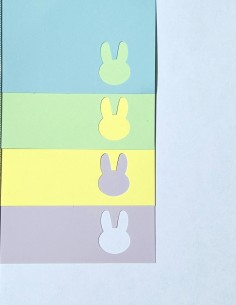 Kuretake paper Punch - Rabbit (M) 2