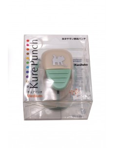 Kuretake paper Punch - Cat (M)
