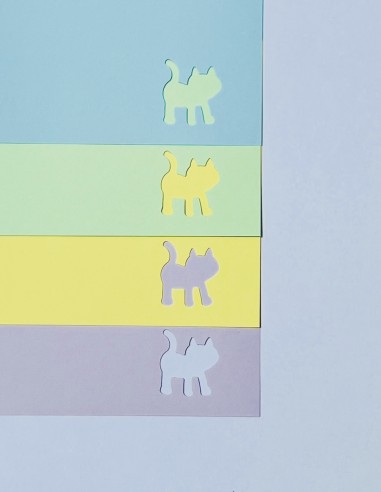 Kuretake Papierstanzer - Katze (M)