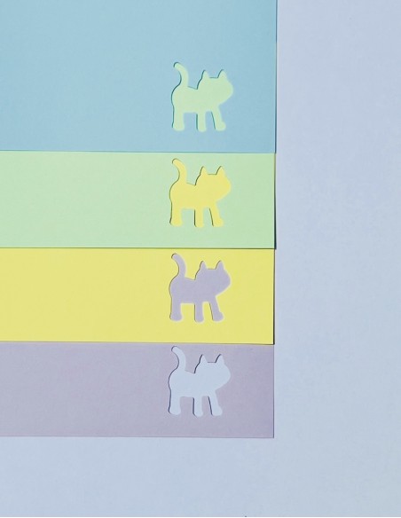 Kuretake Papierstanzer - Katze (M)