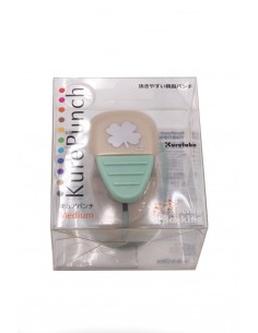 Kuretake paper Punch - Four-leaf clover (M)