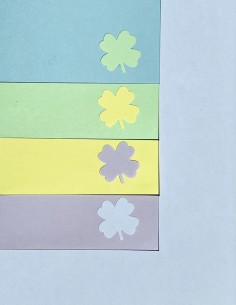 Kuretake paper Punch - Four-leaf clover (M) 2
