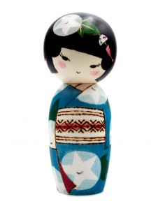 Japanische Kokeshi, dekorative Puppe - Frische Brise (Ryoufu) | Japan Primavera