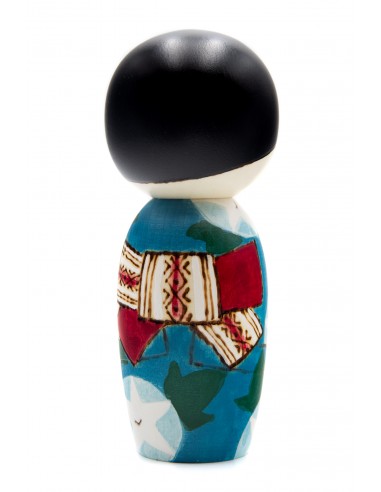 Kokeshi Giapponese, bambola decorativa - Vento Fresco | Japan Primavera