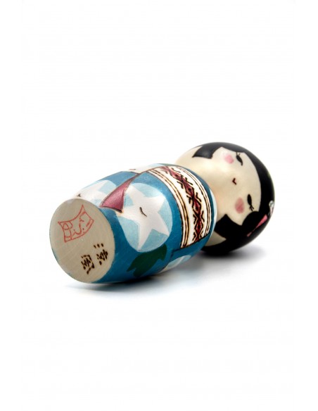 Kokeshi Giapponese, bambola decorativa - Vento Fresco | Japan Primavera