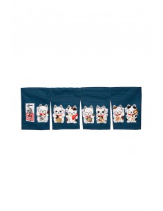 Tenda Noren Giapponese (のれん) - Maneki Neko