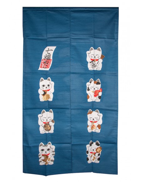 Tenda Noren Giapponese (のれん) - Maneki Neko