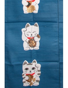 Japanisches Noren Vorhang(の れ ん) - Maneki Neko 2