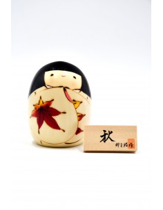 Japanese Kokeshi, decorative doll - Autumn (Aki) | Japan Primavera