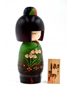 Japanische Kokeshi, dekorative Puppe - Schöner Brunnen S (Izumino) | Japan Primavera 2