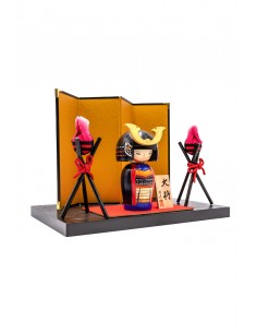Japanese Kokeshi, decorative doll - The General (Taisho) | Japan Primavera 2
