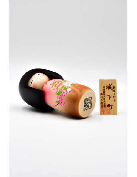Japanese Kokeshi, decorative doll - Beautiful Pagoda (Joukamachi) | Japan Primavera
