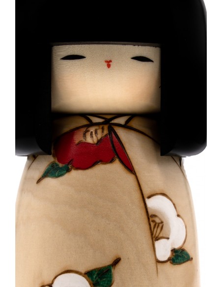 Kokeshi Giapponese, bambola decorativa - Spring Song | Japan Primavera