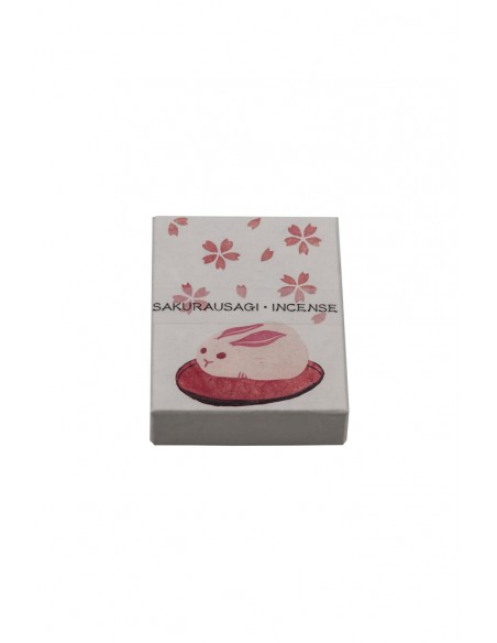 Natürlicher Japanischer Weihrauch, Räucherstäbchen, Hanga Kunpu, Kaninchen - Sakura Usagi