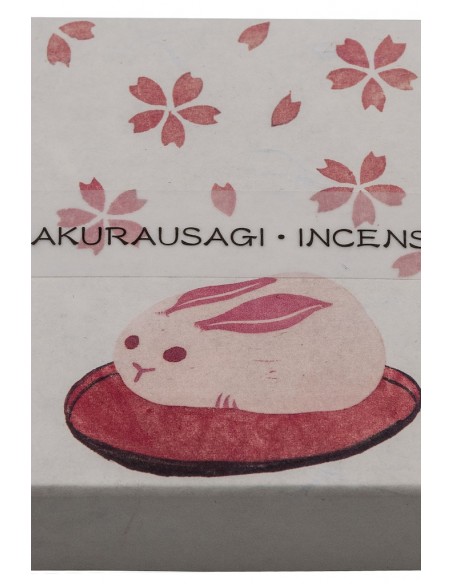 Incenso Naturale Giapponese, bastoncini di incenso, Hanga Kunpu - Sakura Usagi