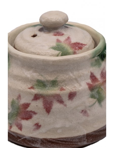 Teiera Giapponese Artigianale decorata con foglie di Acero | Japan Primavera