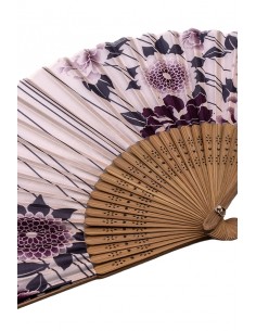 Sensu Japanisch Traditioneller Stoff Faltfächer - Kamelien Blüten | Japan Primavera 2