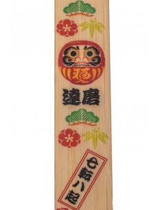 Segnalibro Giapponese in legno - Daruma  | Japan Primavera 2