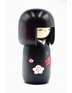 Kokeshi Giapponese, bambola decorativa - Fiore Felice | Japan Primavera 2