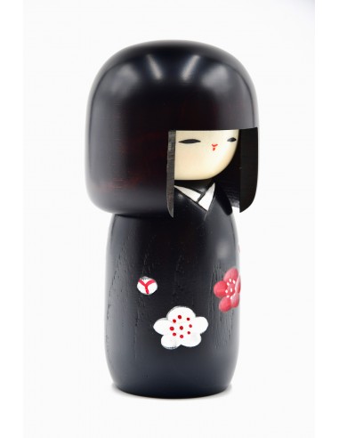 Japanische Kokeshi, dekorative Puppe - Glückliche Blume S (Sachinohara) | Japan Primavera