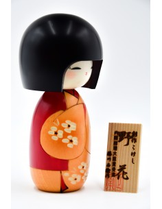 Kokeshi Giapponese, bambola decorativa - Fiori di Campo (Nobana) | Japan Primavera 2