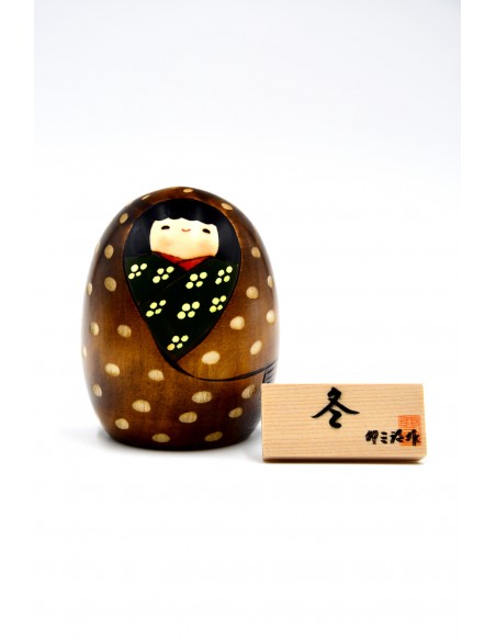 Kokeshi doll Fuyu - Winter | Japan Primavera