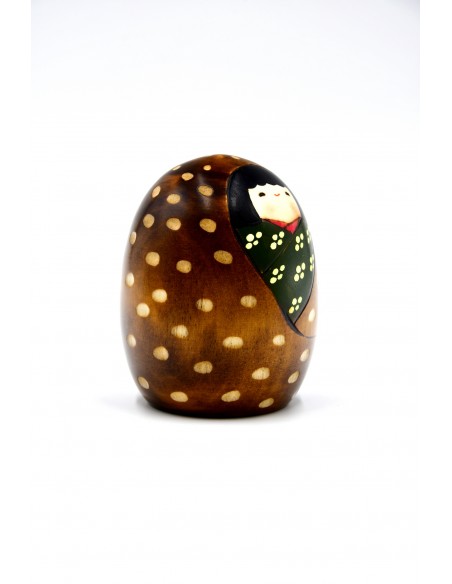 Kokeshi Giapponese, bambola decorativa - Inverno | Japan Primavera