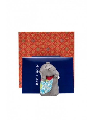 Japanischer Glücksbringer - Kawara Japanisch Glücklicher Mönch Jizo | Japan Primavera