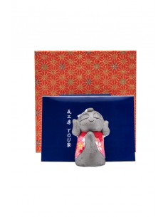 Japanischer Glücksbringer - Kawara Japanisch Glücklicher Mönch Jizo | Japan Primavera