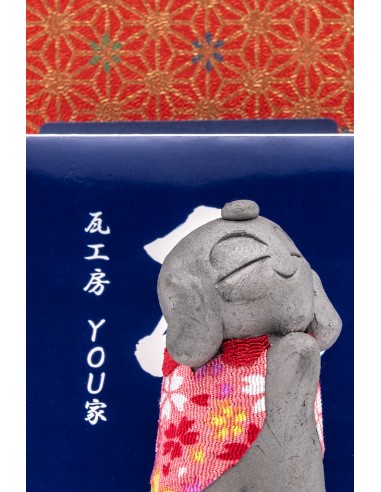 Portafortuna giapponese - Kawara Monaco Jizo Felice | Japan Primavera