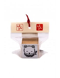 Dekorative Japanische Briefmarke - Shiba Inu | Japan Primavera