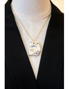Collana Artigianale Giapponese con Pendente Artigianale in ceramica | Japan Primavera 2