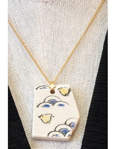Japanese Necklace with Handcrafted Ceramic Pendant | Japan Primavera
