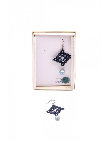 Collana Artigianale Giapponese con Pendente Artigianale Indaco | Japan Primavera
