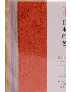 Confezione di Carta Washi Giapponese da Origami - multicolore tinta unita | Japan Primavera 2