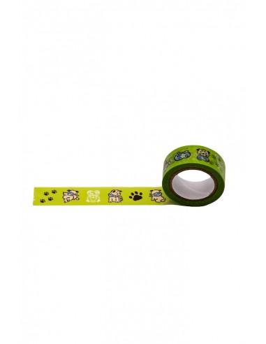 Japanisches Washi-Papier Dekoratives Klebeband - Hund | Japan Primavera