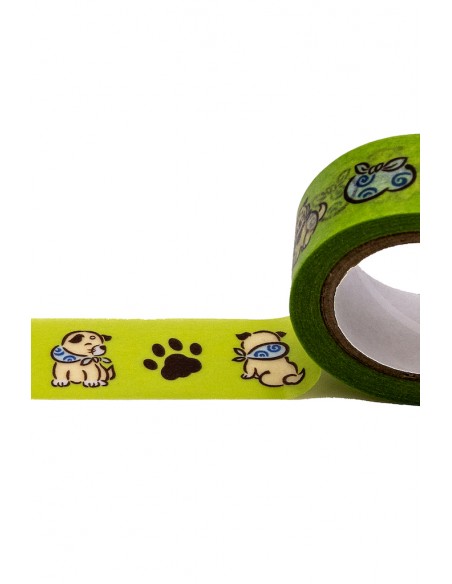 Nastro Adesivo Decorativo Giapponese in Carta Washi - Cane | Japan Primavera