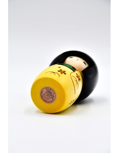 Kokeshi Giapponese, bambola decorativa - Innocenza Gialla | Japan Primavera