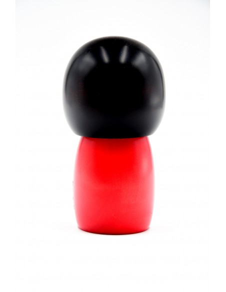 Kokeshi Giapponese, bambola decorativa - Innocenza Rossa | Japan Primavera