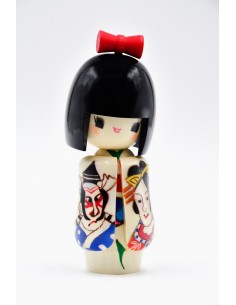 Kokeshi doll - Kabukie