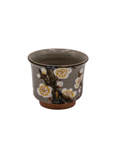 Ume Sake Mug - Plum Blossoms - Shizen (Natural) | Japan Primavera