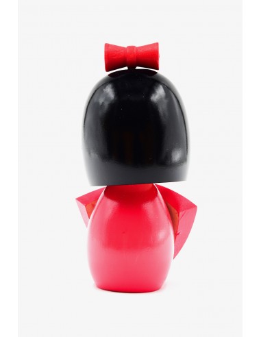 Kokeshi Giapponese, bambola decorativa - Kosode Rossa | Japan Primavera