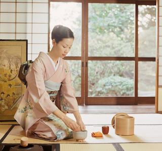 The tradition of the Tea Ceremony